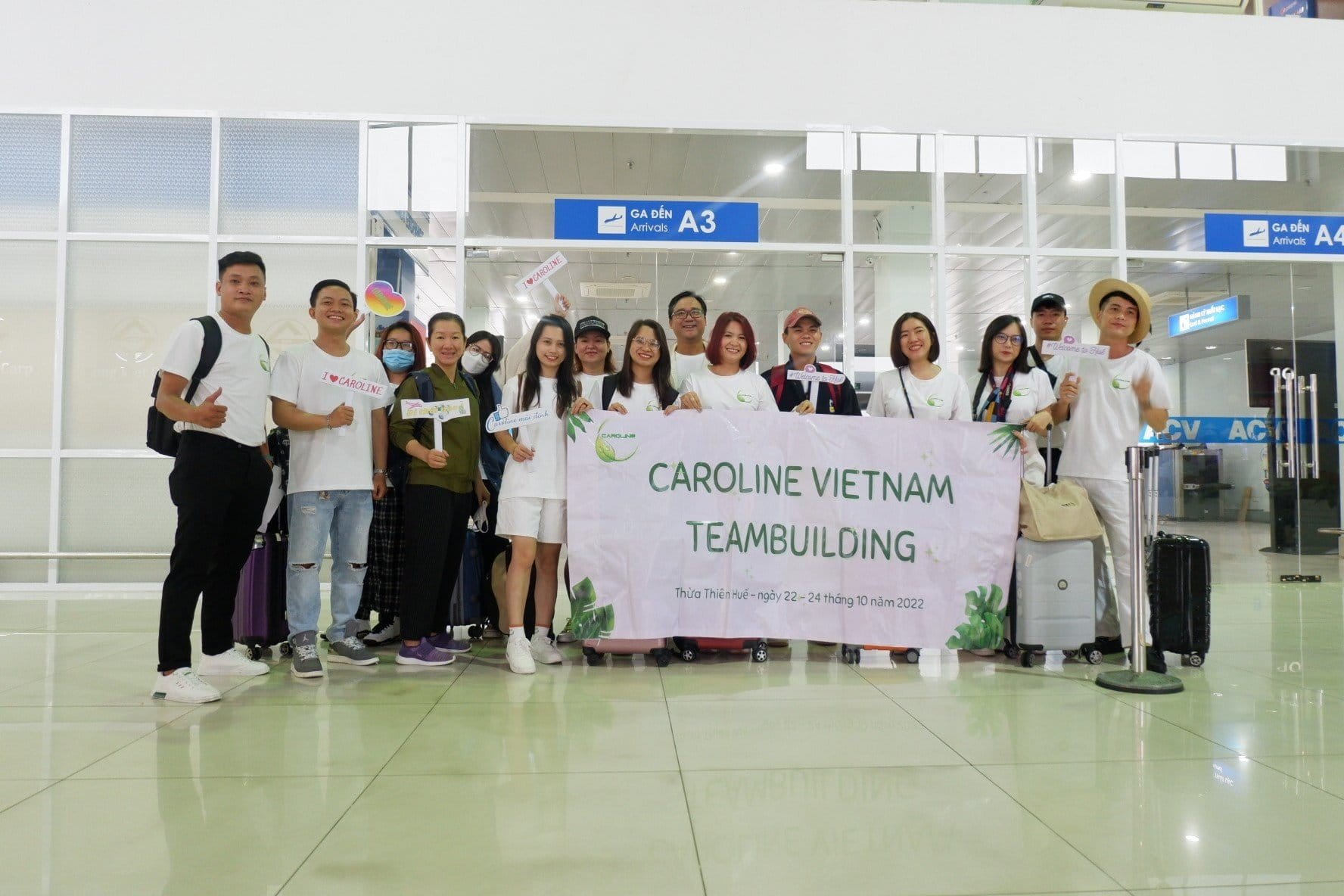 Team Building - Công Ty TNHH Sản Xuất Xuất Nhập Khẩu Caroline Việt Nam